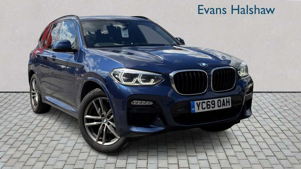 BMW X3 Xdrive20i M Sport Step 2019 Blue