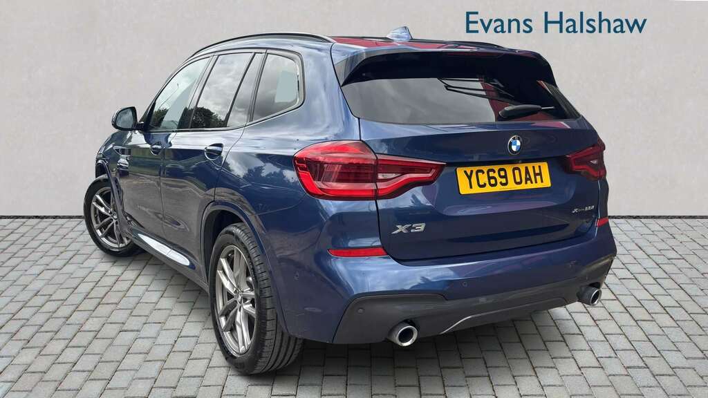 BMW X3 Xdrive20i M Sport Step 2019 Blue