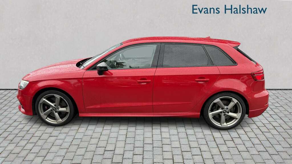 Audi A3 S3 Tfsi Quattro Black Edition S Tronic 2017 GX67XED Red #2