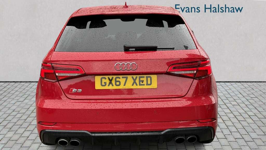 Audi A3 S3 Tfsi Quattro Black Edition S Tronic 2017 GX67XED Red #4