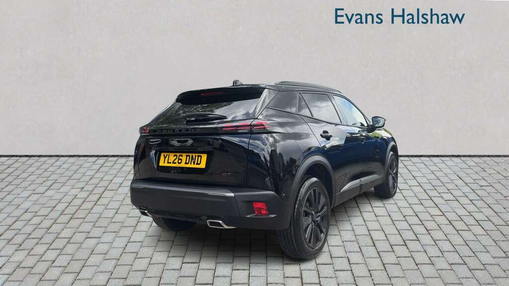 Peugeot 2008 1.2 Puretech 130 Gt Premium Eat8 2026 YL26DND Black #3