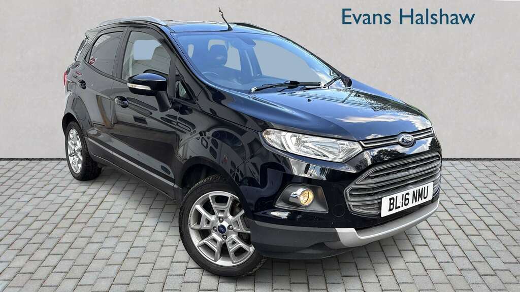 Ford Ecosport 1.5 Tdci 95 Titanium 17In 2016 Black