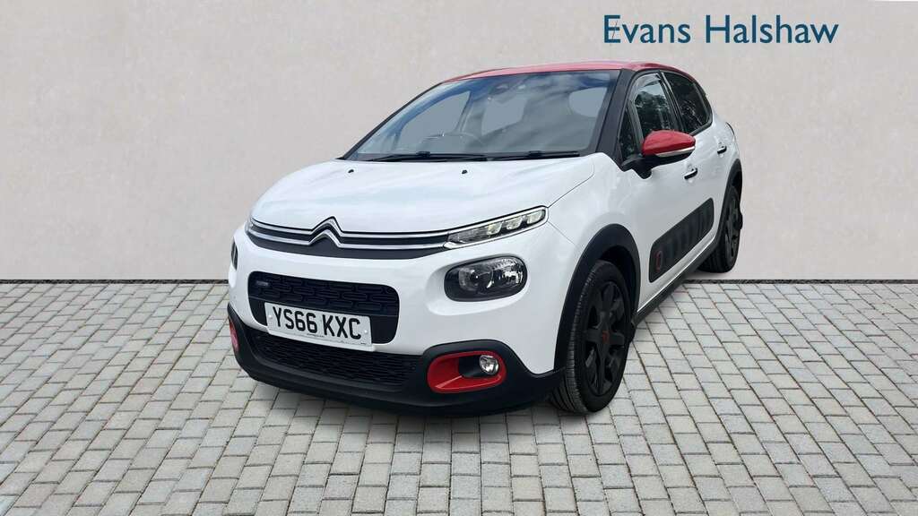 Citroen C3 1.2 Puretech Platinum Euro 6 White #2