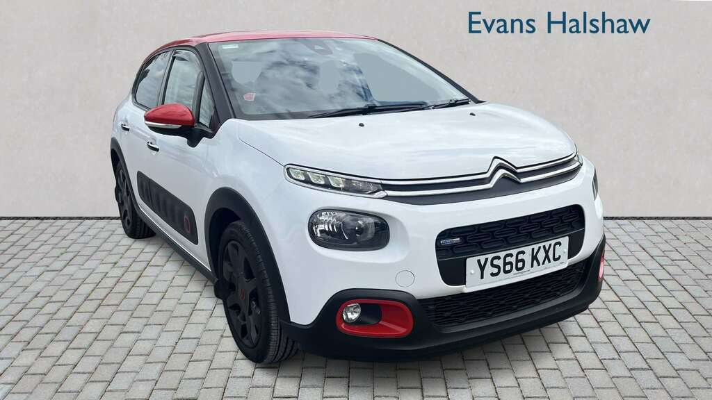 Citroen C3 1.2 Puretech Platinum Euro 6 White #1