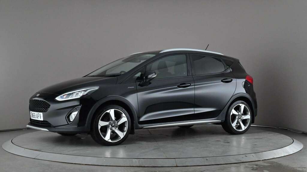 Ford Fiesta 1.0 Ecoboost 140 Active X 2018 EN68AFV Black #3