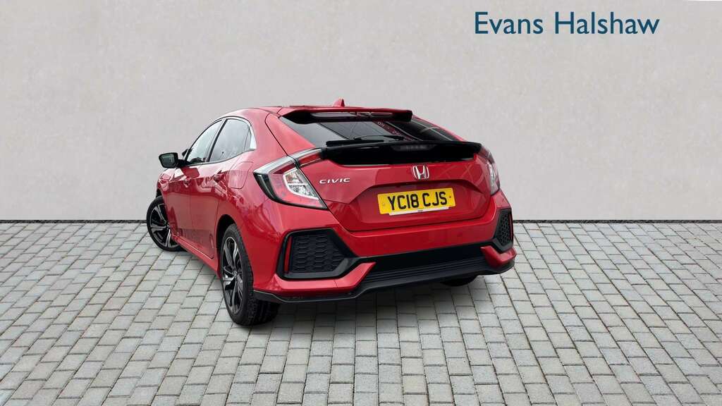 Honda Civic 1.0 Vtec Turbo 126 Sr 2018 YC18CJS Red #2