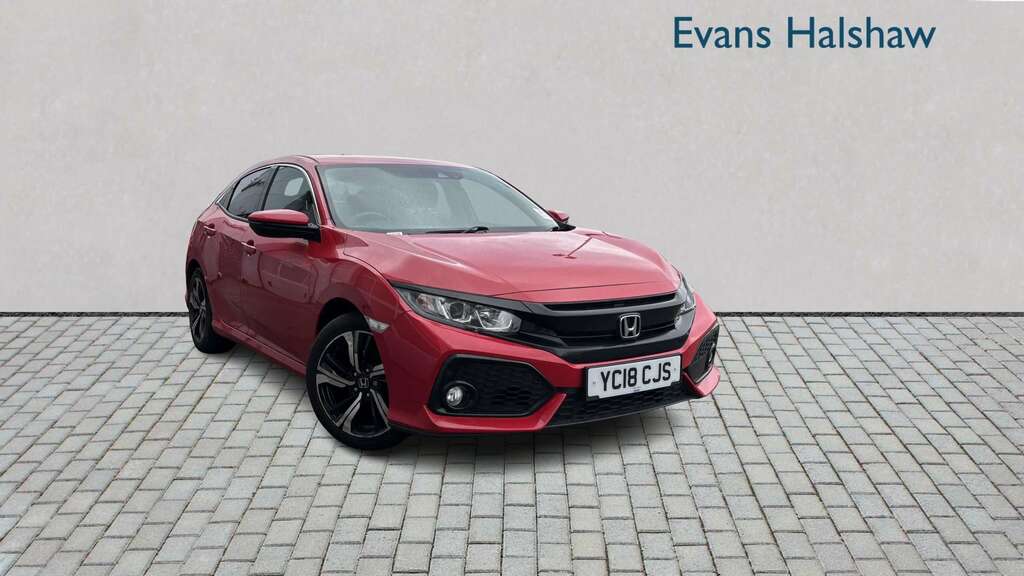 Honda Civic 1.0 Vtec Turbo 126 Sr 2018 YC18CJS Red