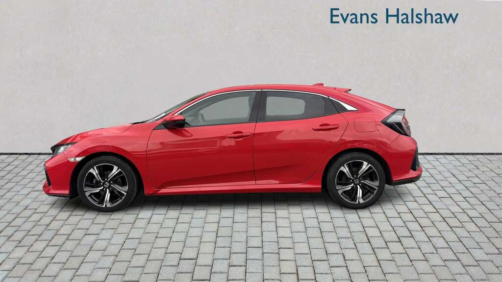 Honda Civic 1.0 Vtec Turbo 126 Sr 2018 YC18CJS Red #3