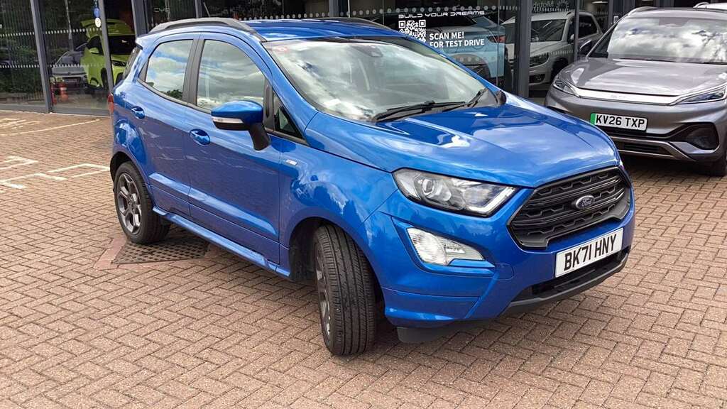 Ford Ecosport 1.0 Ecoboost 125 St-line 2021 Blue