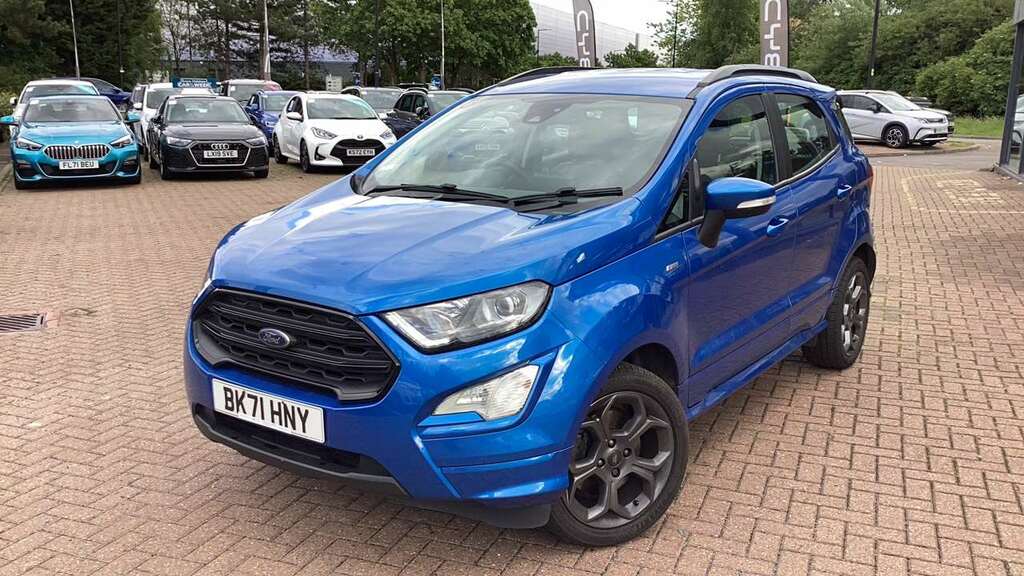 Ford Ecosport 1.0 Ecoboost 125 St-line 2021 Blue #2