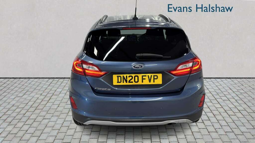 Ford Fiesta 1.0 Ecoboost 95 Active Edition 2020 DN20FVP Blue #4