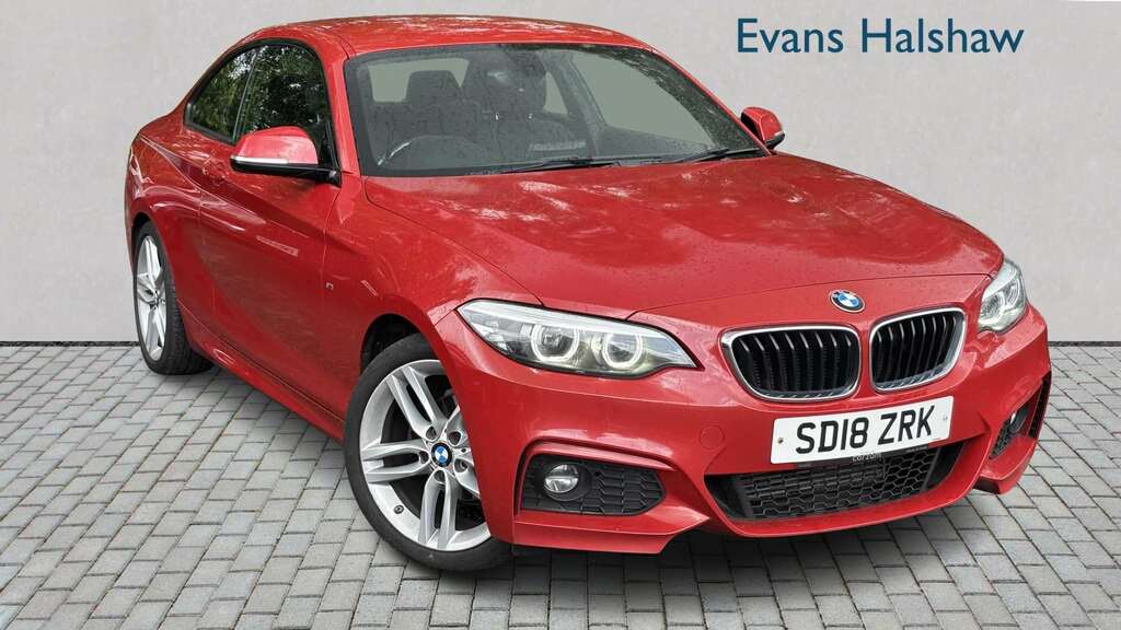 BMW 2 Series 218D M Sport Nav 2018 Red