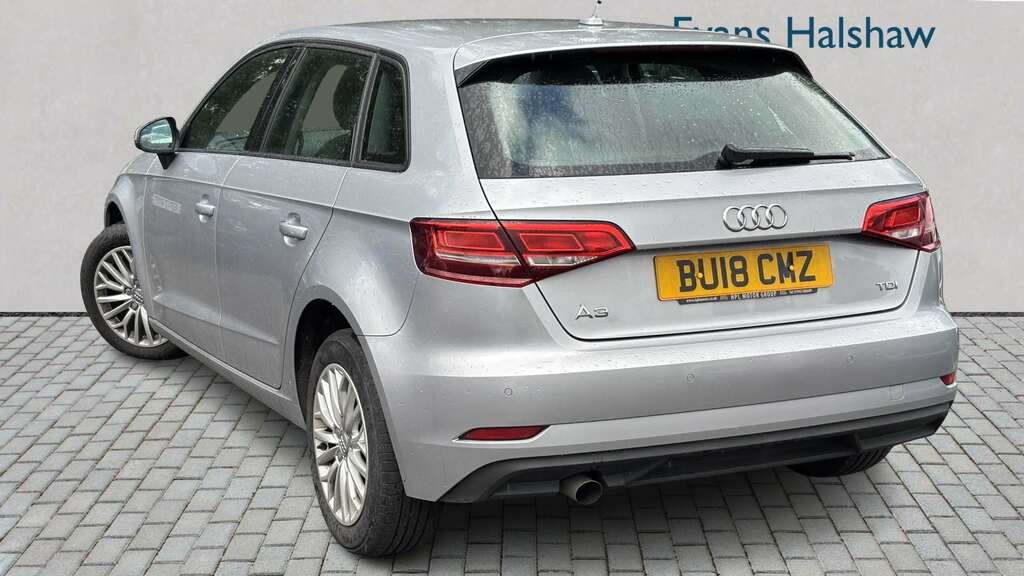 Audi A3 1.6 Tdi 116 Se Technik S Tronic 2018 Silver #2