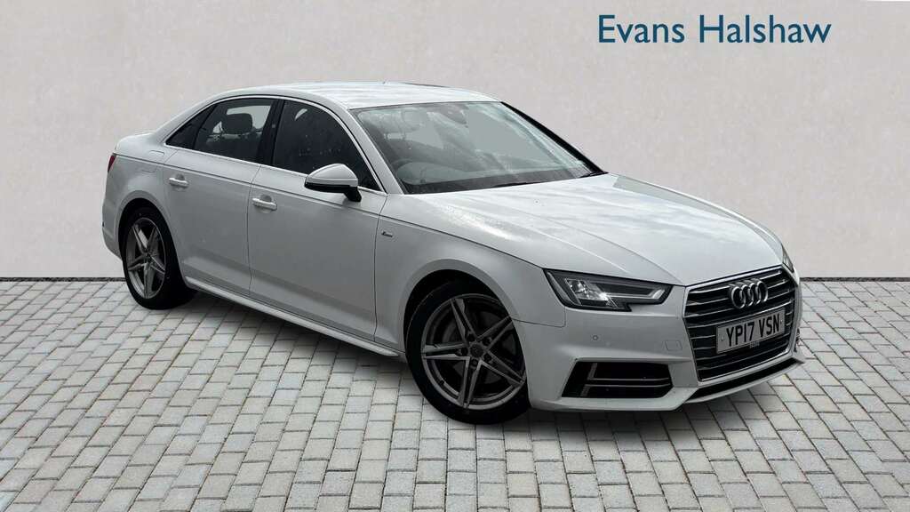 Audi A4 2.0 Tdi Ultra 190 S Line 2017 White