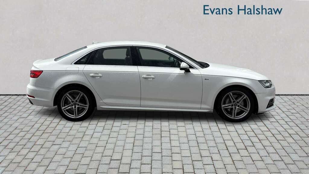 Audi A4 2.0 Tdi Ultra 190 S Line 2017 White #3