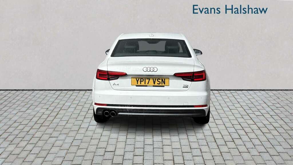 Audi A4 2.0 Tdi Ultra 190 S Line 2017 White #5