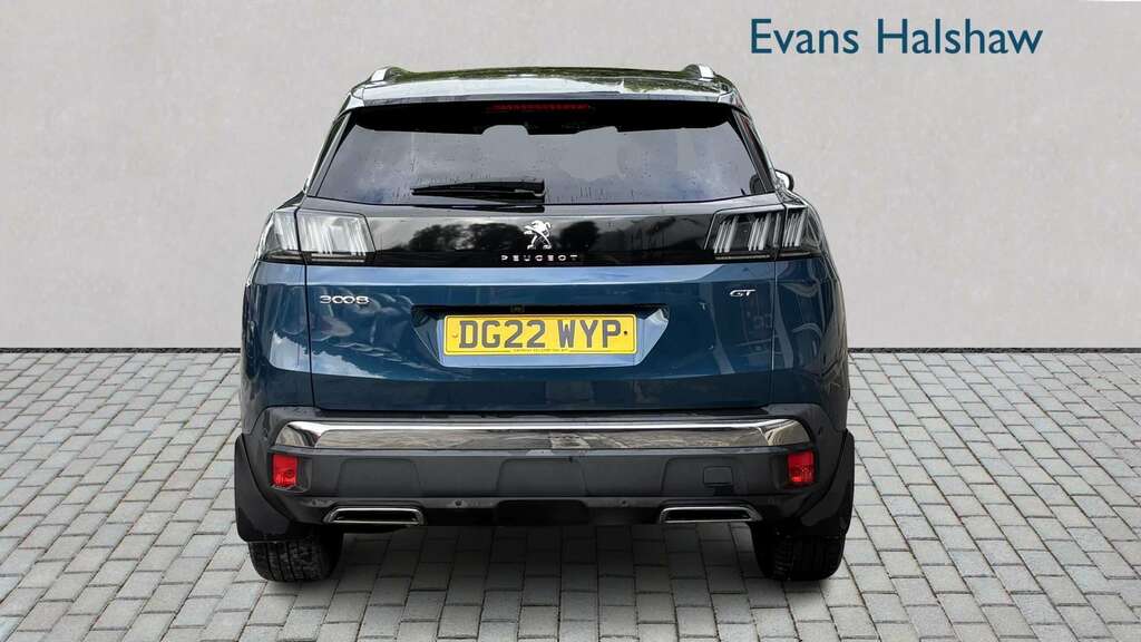 Peugeot 3008 1.2 Puretech Gt 2022 Blue #4