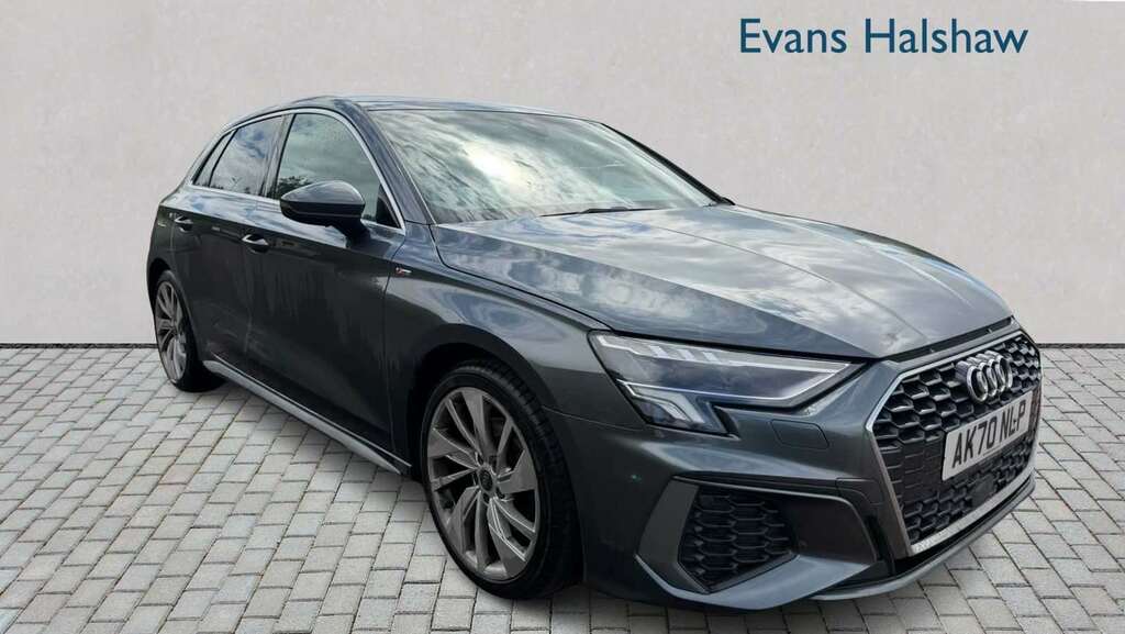 Audi A3 35 Tfsi S Line 2020 AK70NLP Grey