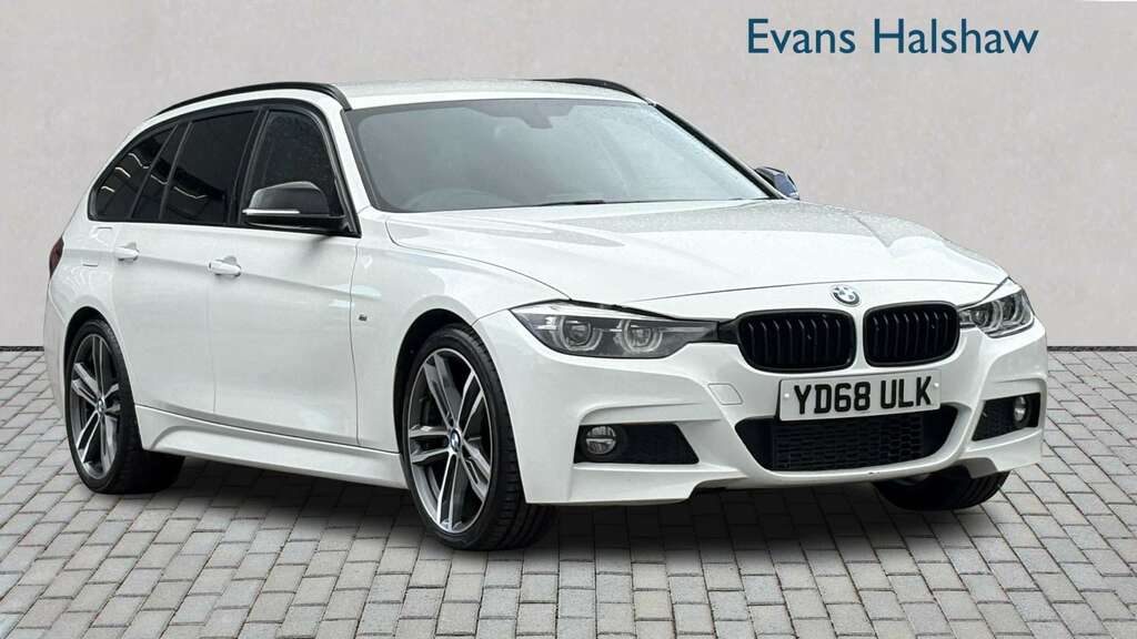 BMW 3 Series 320D M Sport Shadow Edition Step 2018 YD68ULK White