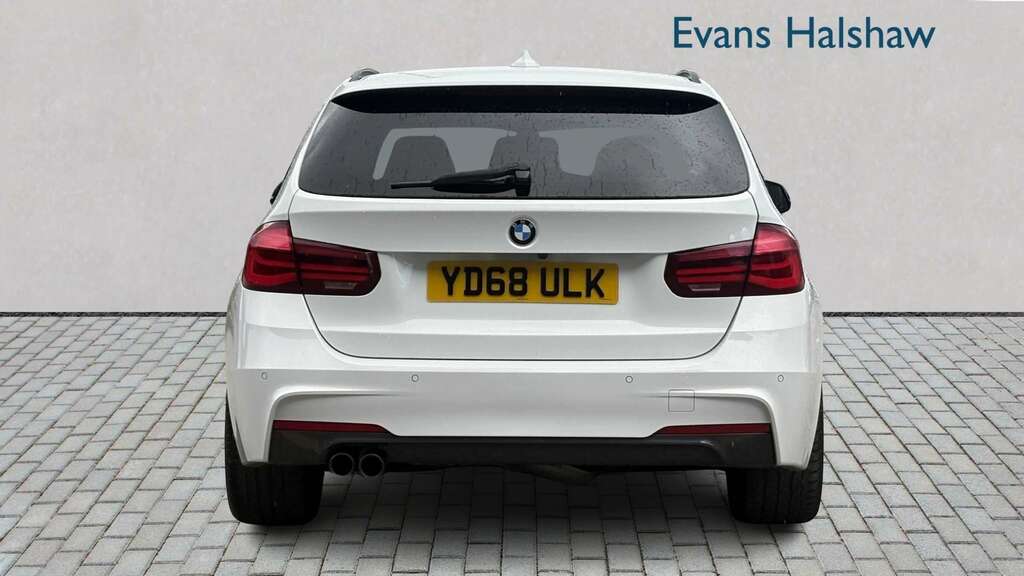 BMW 3 Series 320D M Sport Shadow Edition Step 2018 YD68ULK White #6
