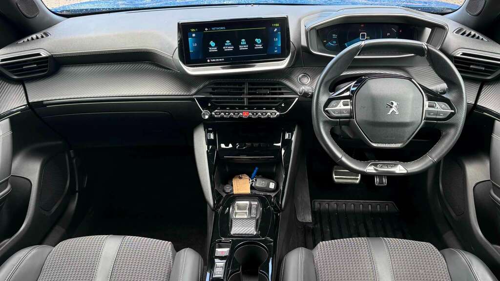 Peugeot e-2008 100Kw Gt 50Kwh 2023 Blue #3