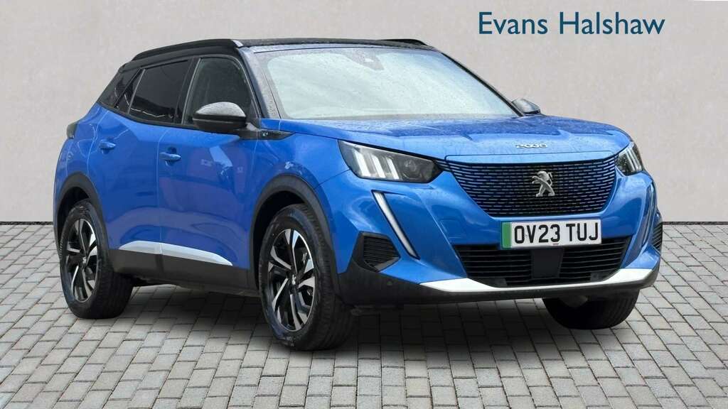 Peugeot e-2008 100Kw Gt 50Kwh 2023 Blue