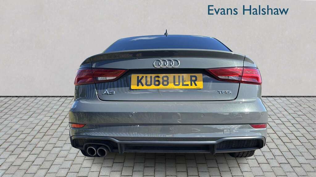 Audi A3 1.5 Tfsi Black Edition S Tronic 2018 KU68ULR Grey #3