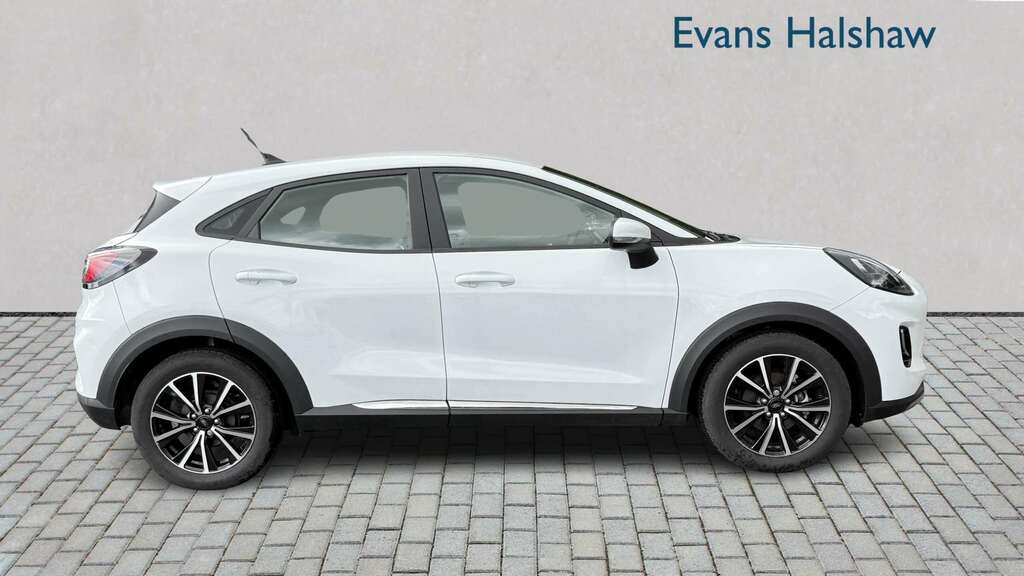 Ford Puma 1.0 Ecoboost Hybrid Mhev Titanium 2023 White #3