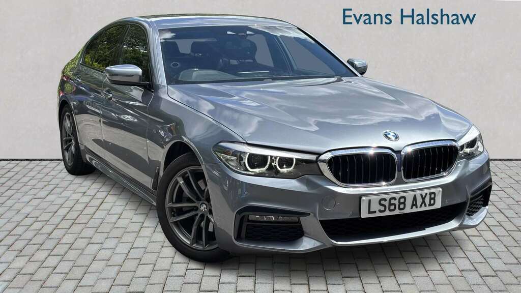 BMW 5 Series 520D M Sport 2018 Blue