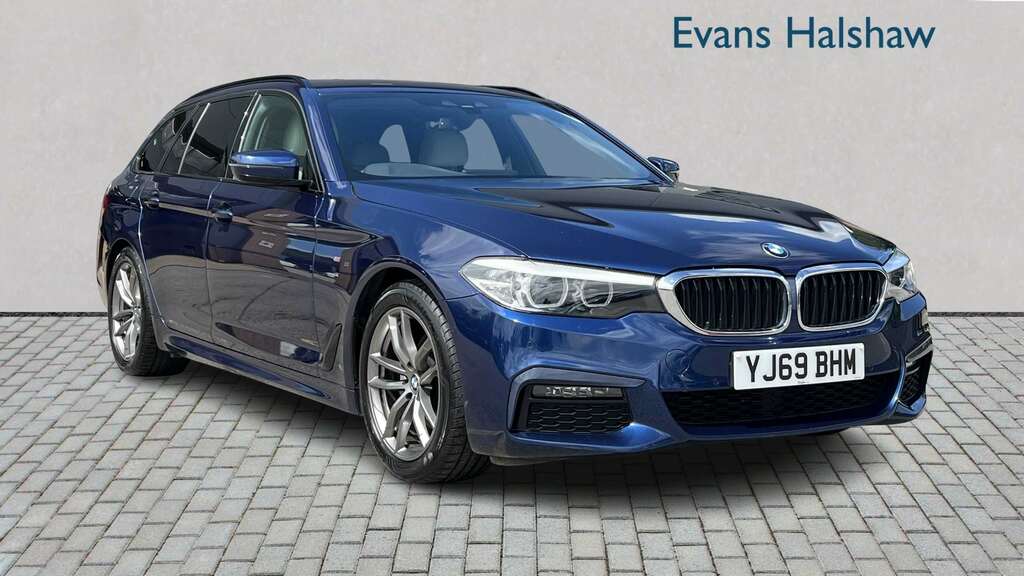 BMW 5 Series 520I M Sport 2020 Blue