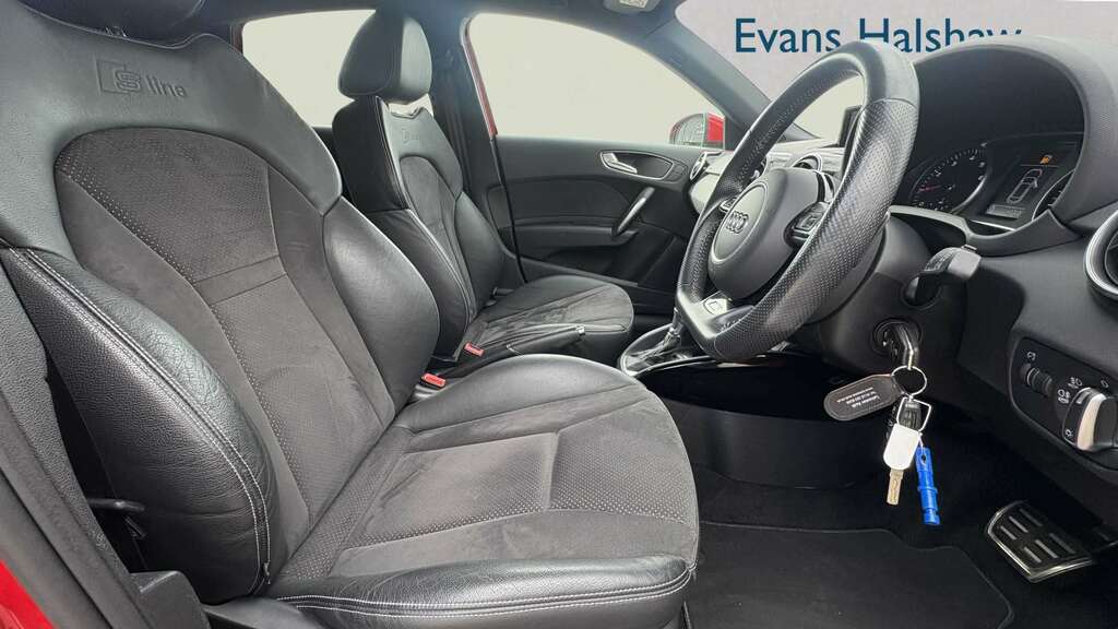 Audi A1 1.4 Tfsi 125 Black Edition Nav S Tronic 2018 Red #2