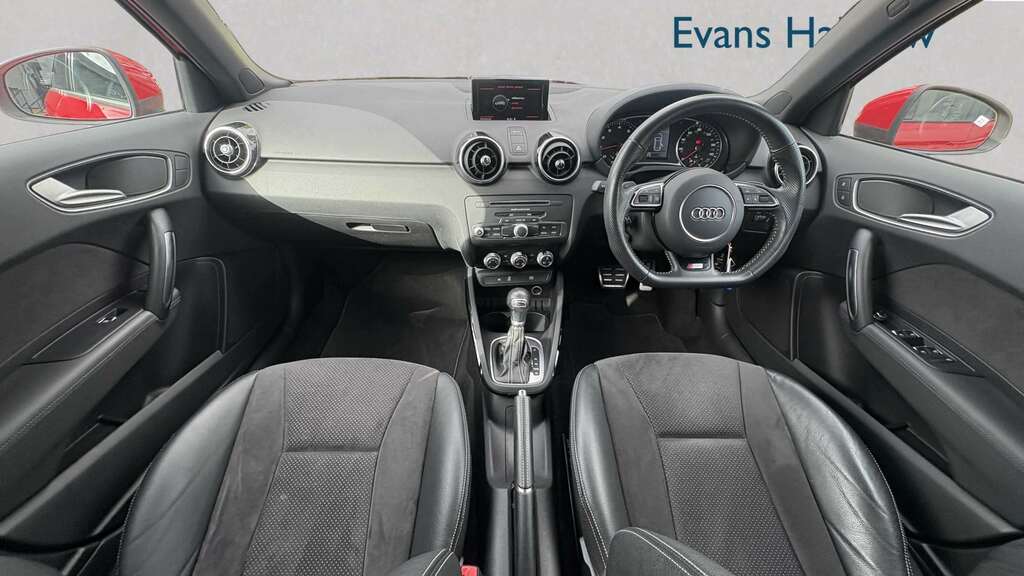 Audi A1 1.4 Tfsi 125 Black Edition Nav S Tronic 2018 Red #4