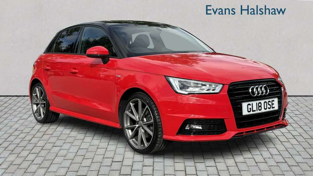 Audi A1 1.4 Tfsi 125 Black Edition Nav S Tronic 2018 Red