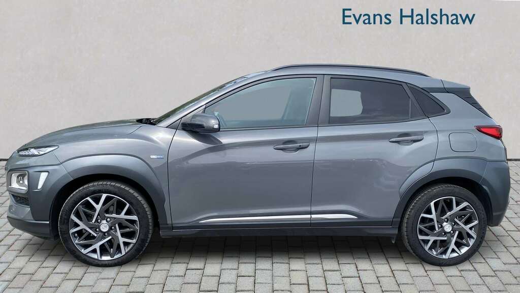 Hyundai Kona 1.6 Gdi Hybrid Premium Se Dct 2020 Grey #3