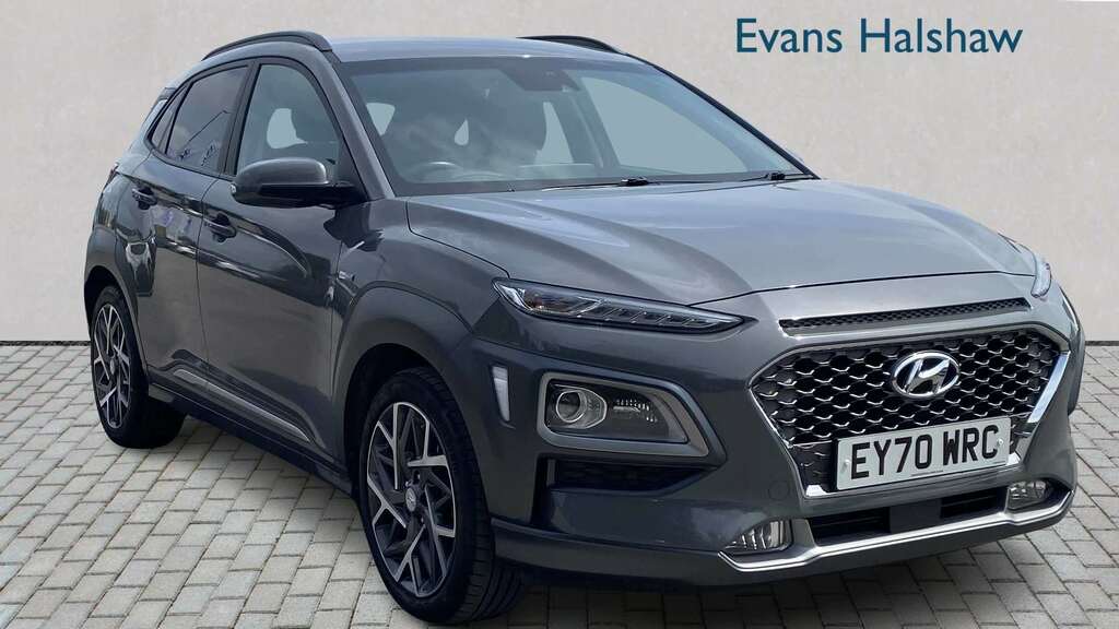 Hyundai Kona 1.6 Gdi Hybrid Premium Se Dct 2020 Grey