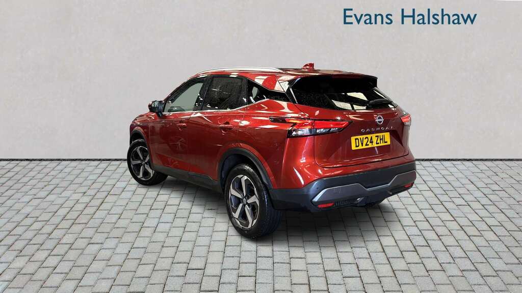 Nissan Qashqai 1.3 Dig-t Mh 158 N-connecta Xtronic 2024 DV24ZHL Red #2