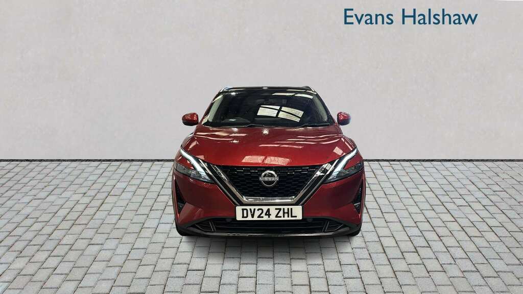 Nissan Qashqai 1.3 Dig-t Mh 158 N-connecta Xtronic 2024 DV24ZHL Red #4