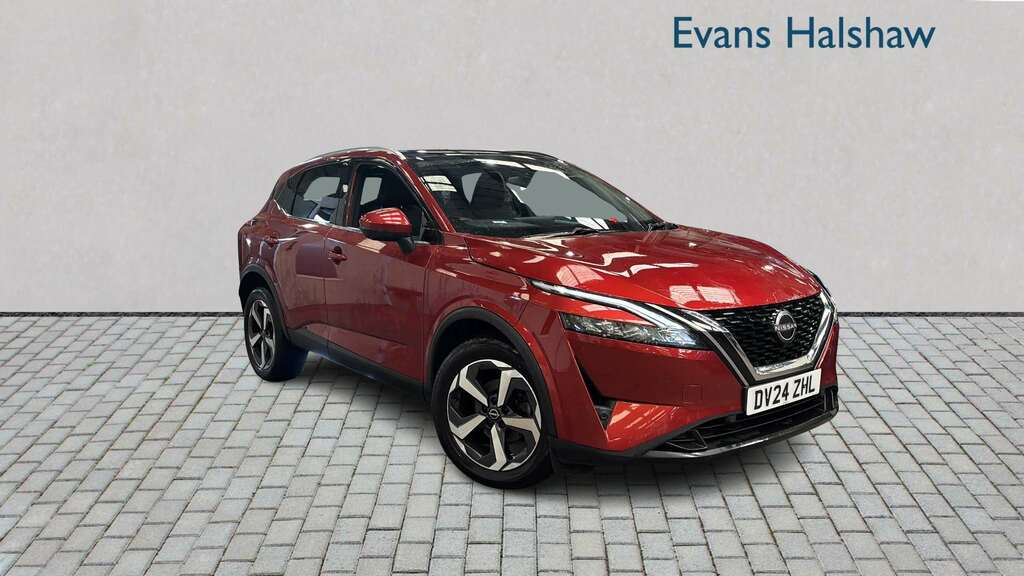 Nissan Qashqai 1.3 Dig-t Mh 158 N-connecta Xtronic 2024 DV24ZHL Red
