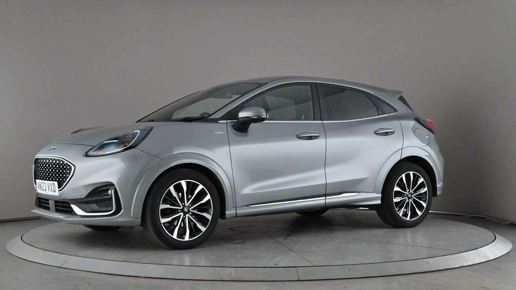 Ford Puma 1.0 Ecoboost Hybrid Mhev St-line Vignale 2023 MW23VXD Silver #3