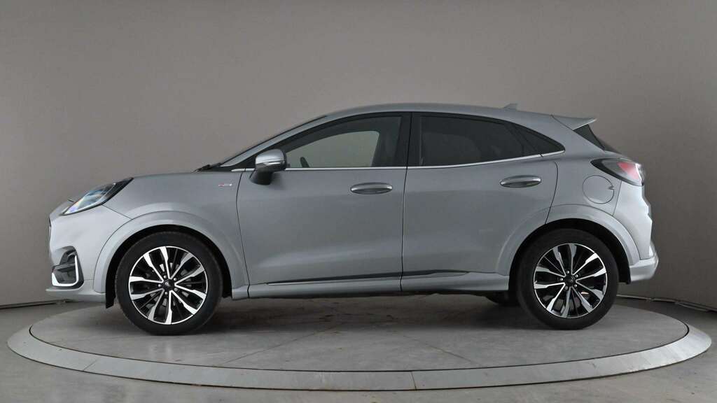 Ford Puma 1.0 Ecoboost Hybrid Mhev St-line Vignale 2023 MW23VXD Silver #4