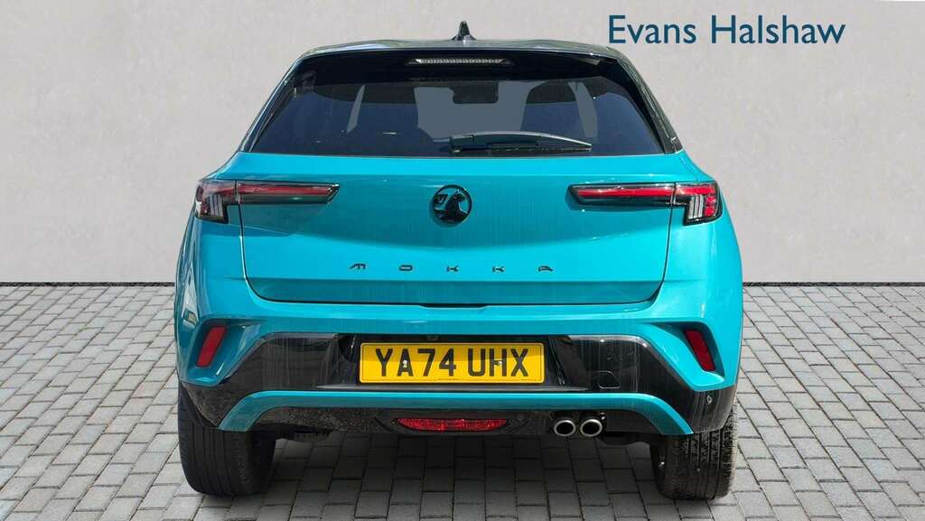 Vauxhall Mokka 1.2 Turbo 136 Gs 2024 YA74UHX Green #4