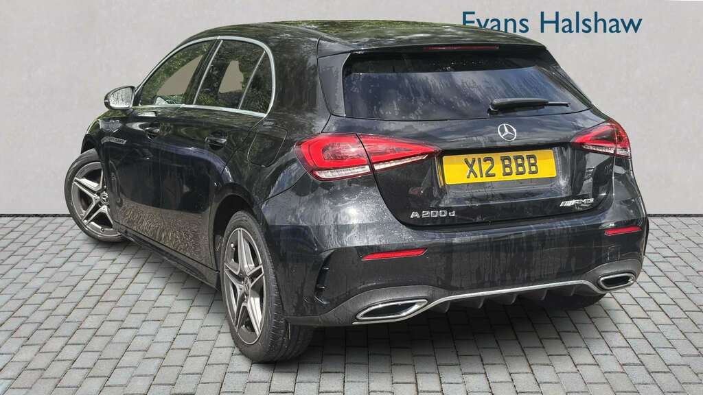Mercedes-Benz A Class A200d Amg Line 2021 YM21GLF Black #2