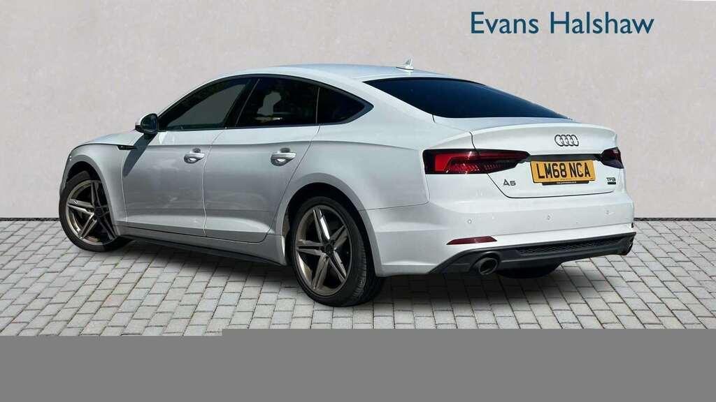 Audi A5 2.0 Tfsi Quattro S Line S Tronic 2018 White #2