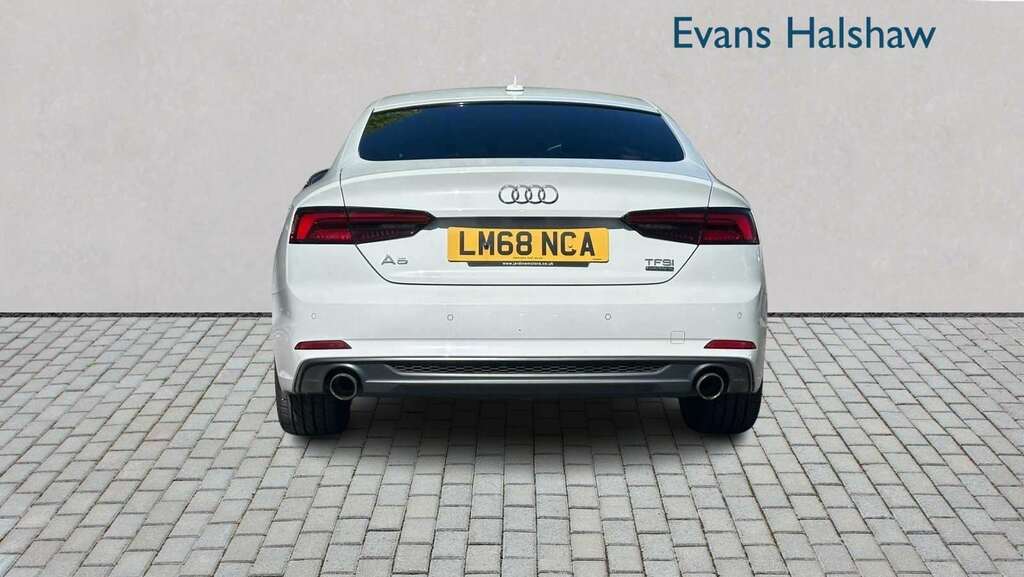 Audi A5 2.0 Tfsi Quattro S Line S Tronic 2018 White #4