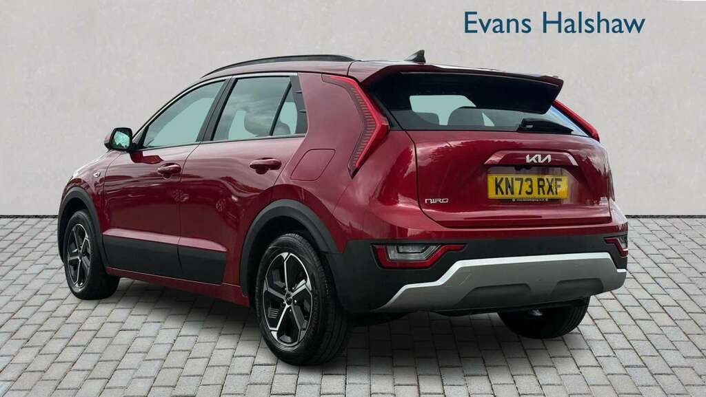 Kia Niro 1.6 Gdi Hybrid 2 Dct 2023 KN73RXF Red #5