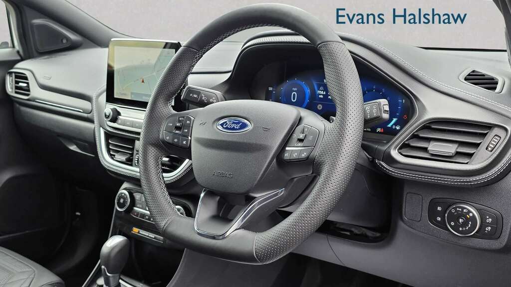 Ford Puma 1.0 Ecoboost Hybr Mhev 155 St-line Vignale Dct DE23MHU Silver #4