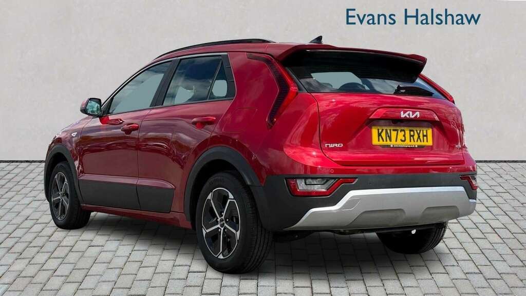 Kia Niro 1.6 Gdi Hybrid 2 Dct 2023 KN73RXH Red #2