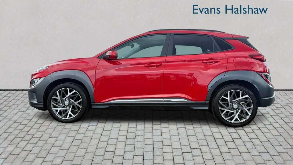 Hyundai Kona 1.6 Gdi Hybrid Ultimate Dct 2023 Red #4