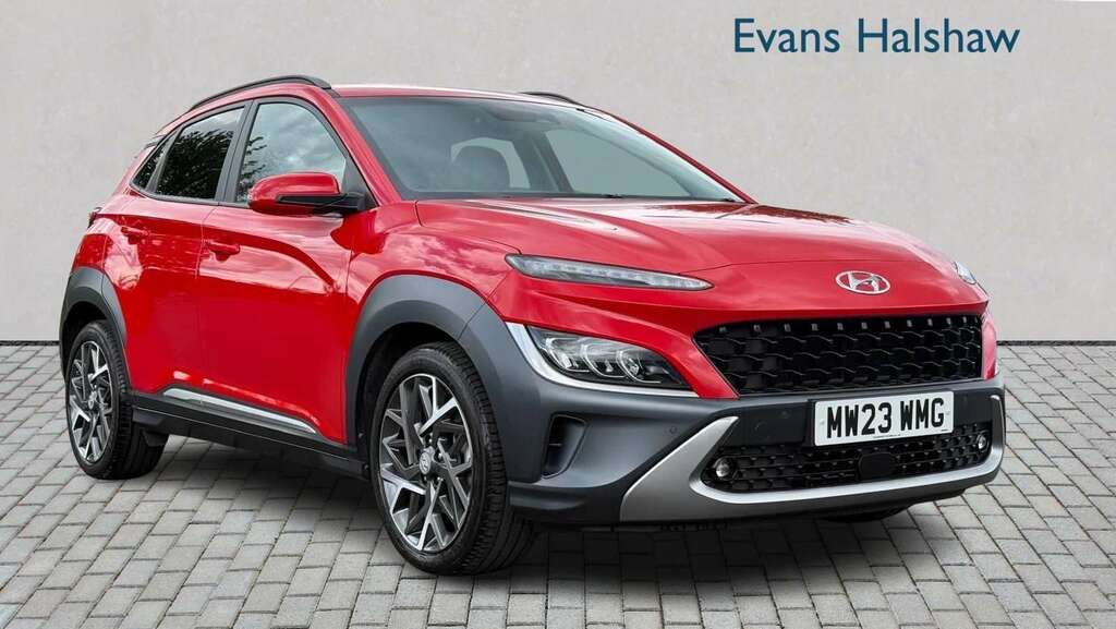 Hyundai Kona 1.6 Gdi Hybrid Ultimate Dct 2023 Red
