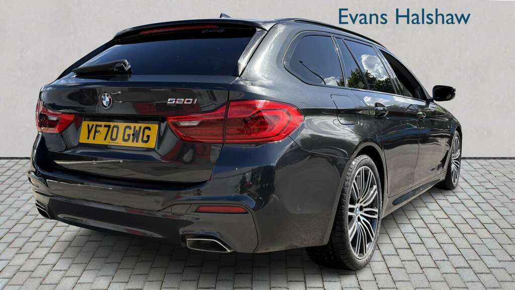 BMW 5 Series 530E M Sport Techplus Pack Blue #7